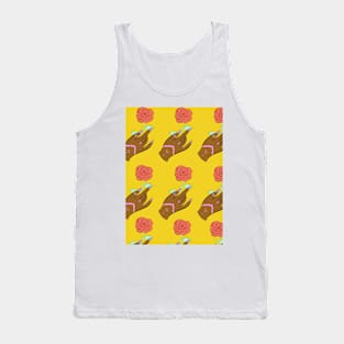 Henna art pattern Tank Top